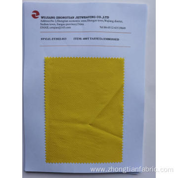 100% Polyester 400t Taffeta Embossed